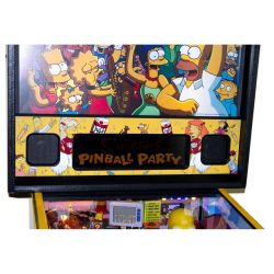 The Simpsons Pinball 3-Piece Playfield Back Panel & Speaker Grill Decal Set